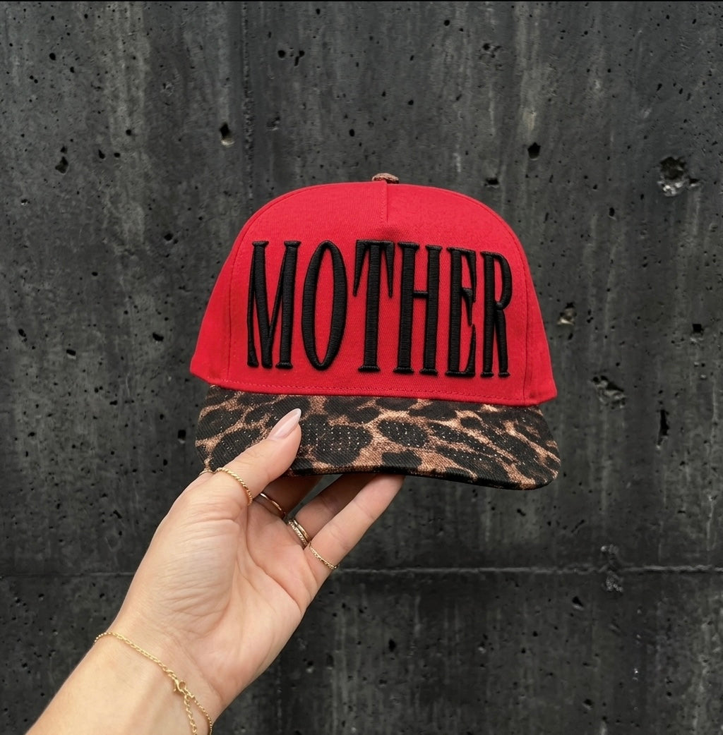 Leopard Luxe Mother Hat