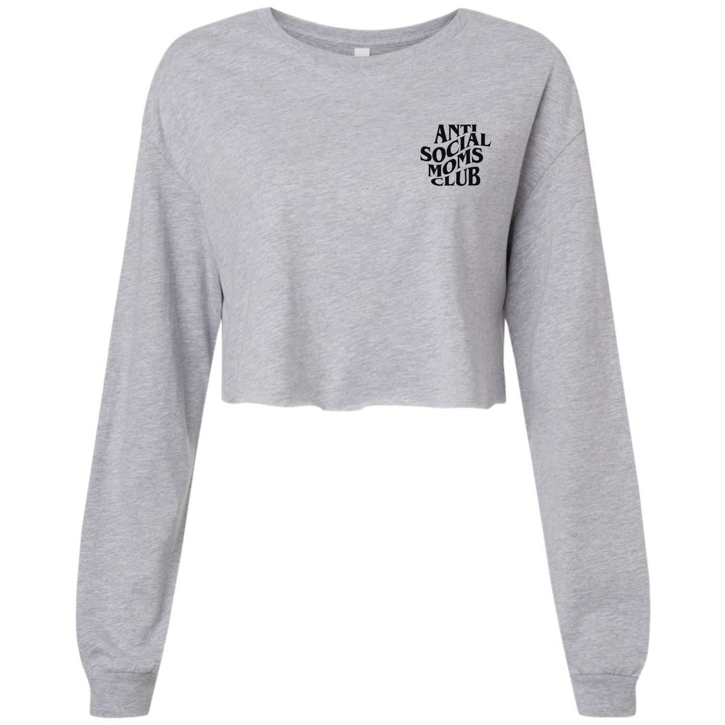 Antisocial Moms Club Long Sleeve Crop Top