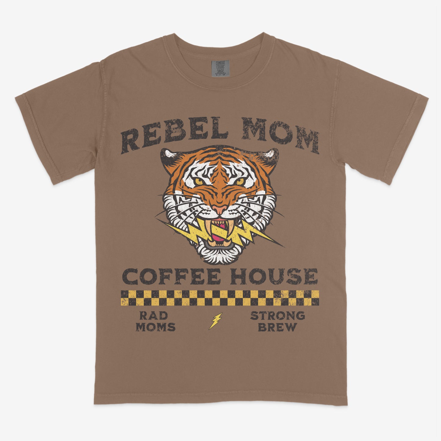 Rebel Mom Coffee House Tee