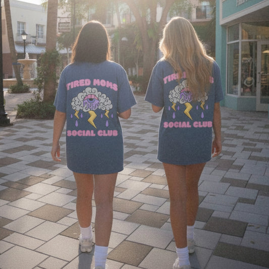 Tired Moms Social Club Tee