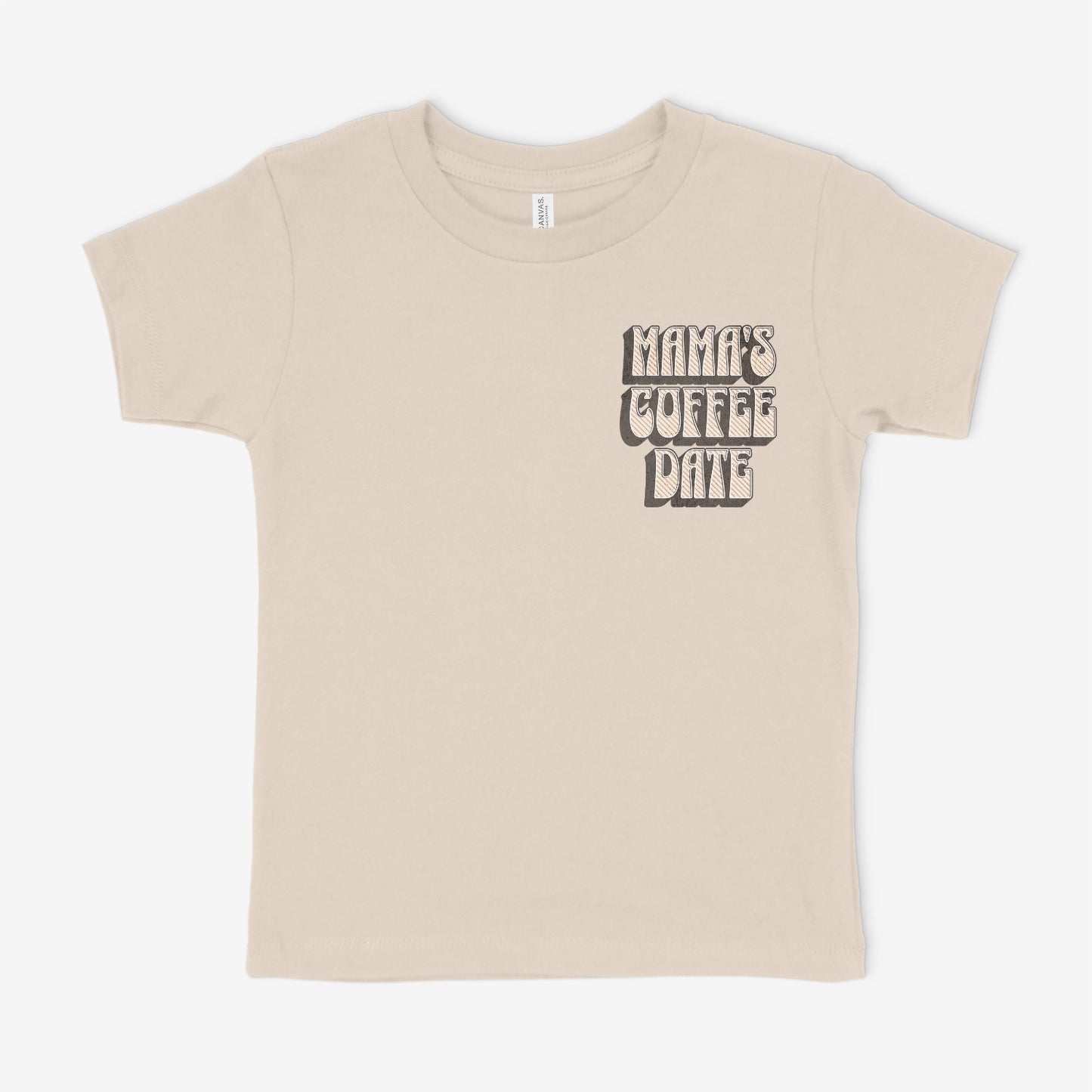 Mamas Coffee Date Toddler Tee image 2