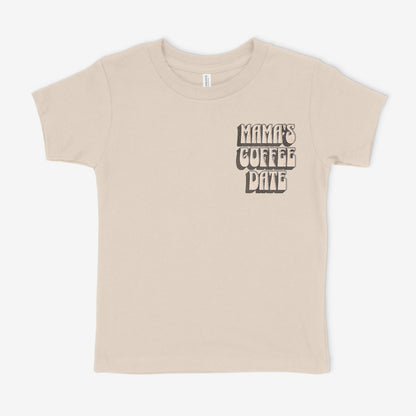 Mamas Coffee Date Toddler Tee image 2