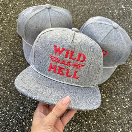 Wild As Hell Kids Snapback