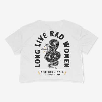Long Live Rad Women Crop Top