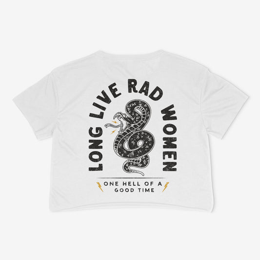 Long Live Rad Women Crop Top
