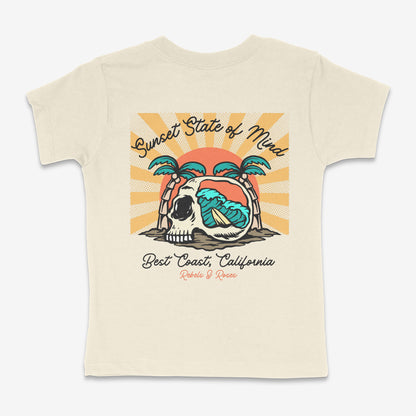 Sunset State of Mind Kids Tee
