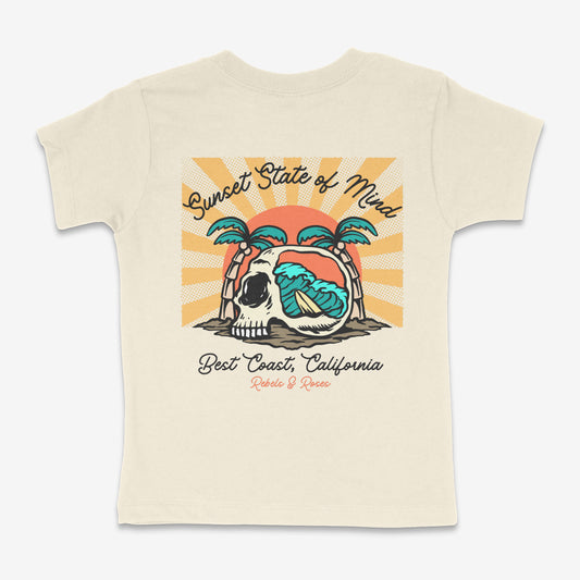 Sunset State of Mind Kids Tee