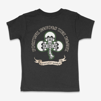 Fortune Favors The Brave Kids Tee