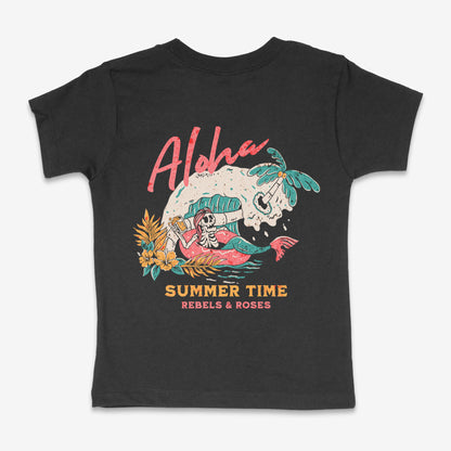 Aloha Summer Time Kids Tee