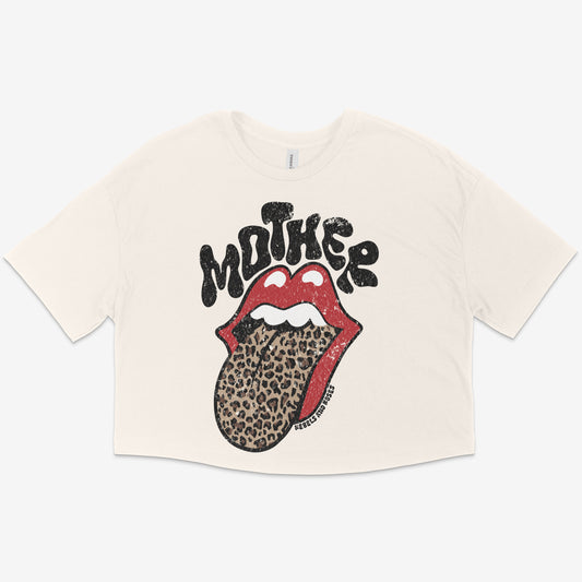 Rolling Wild Mother Crop Top