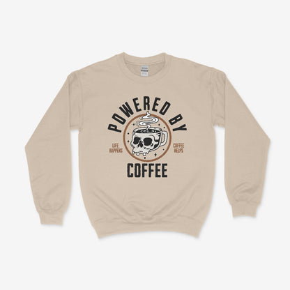 Powered By Coffee Sweatshirt