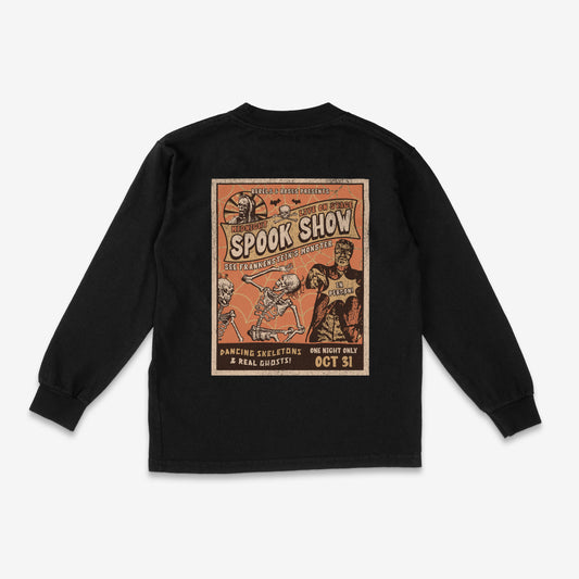 Spook Show Long Sleeve Kids Tee