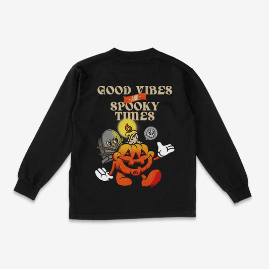 Spooky Times Long Sleeve Toddler Shirt