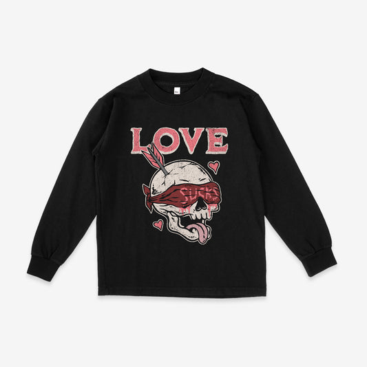 Love Sucks Long Sleeve Toddler Tee