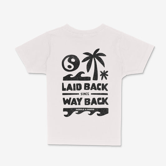 Laid Back Since Way Back Kids Tee