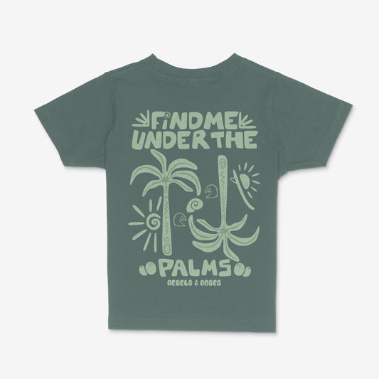 Under The Palms Kids Tee