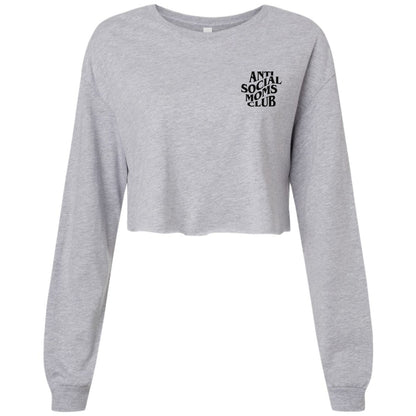 Antisocial Moms Club Long Sleeve Crop Top