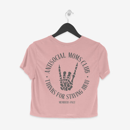 Antisocial Moms Club Crop Top