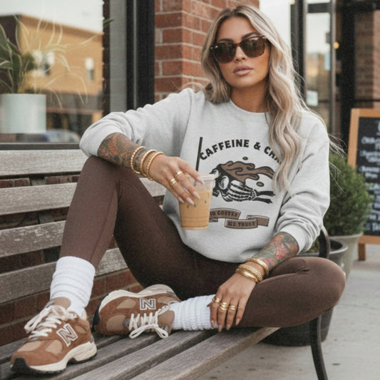 Caffeine and Chaos Sweatshirt