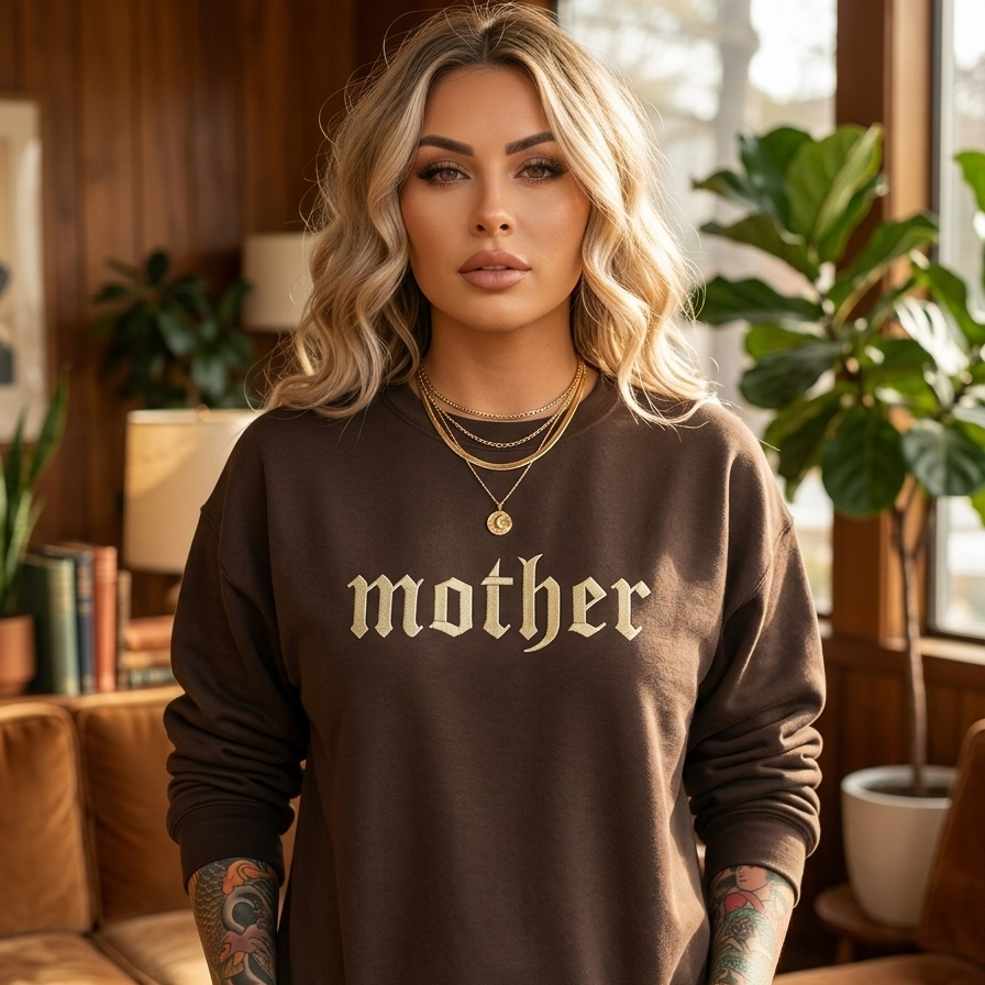 The Matriarch Embroidered Sweatshirt