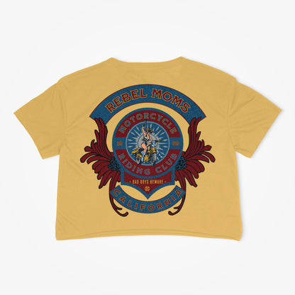 Rebel Moms Moto Club Crop Top