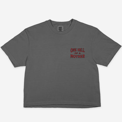 One Hell Of A Mother Vintage Crop Top