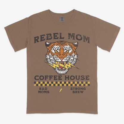 Rebel Mom Coffee House Tee