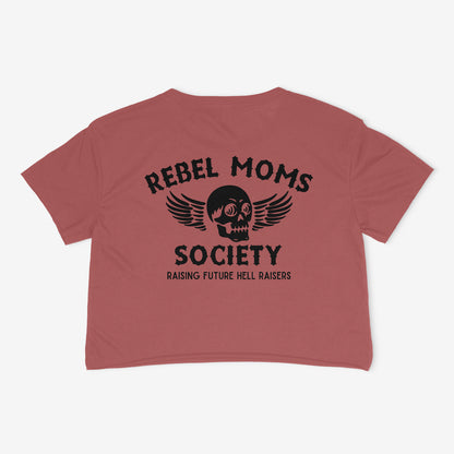 Rebel Moms Society Crop Top