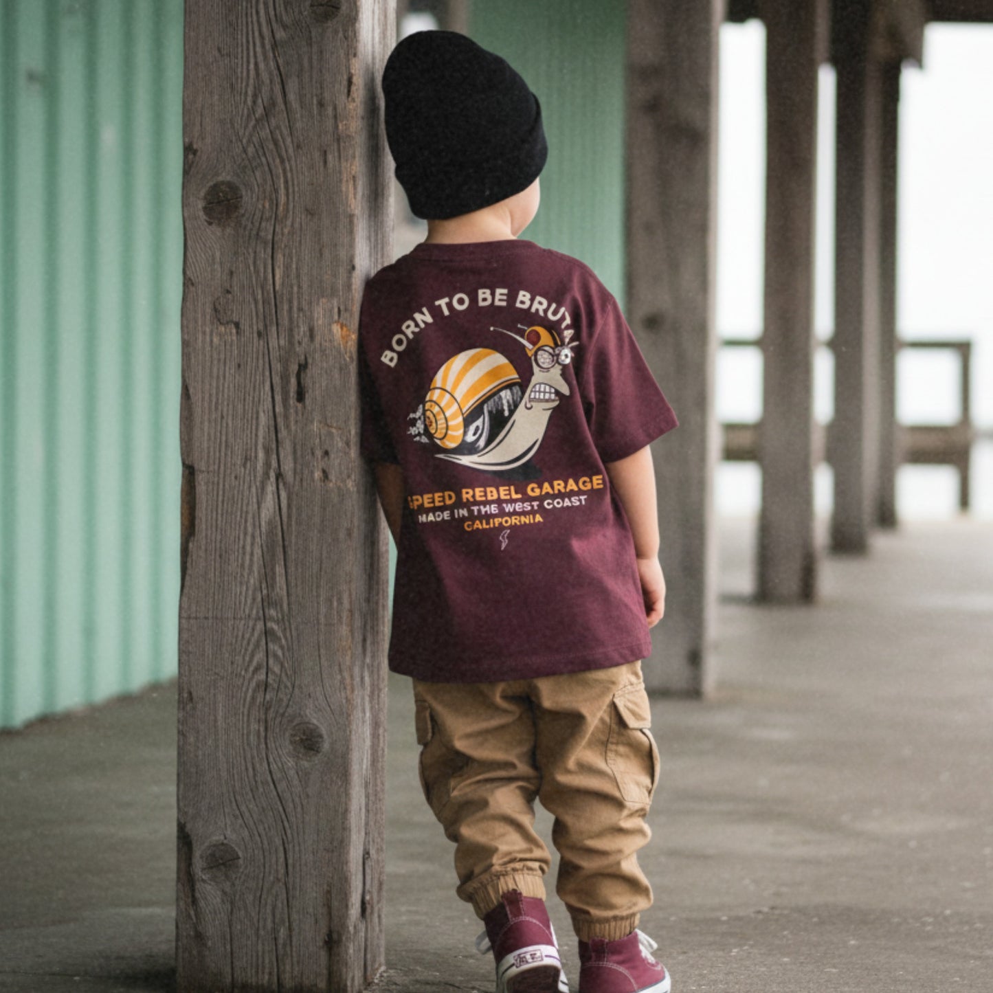 Speed Rebel Garage Toddler Tee